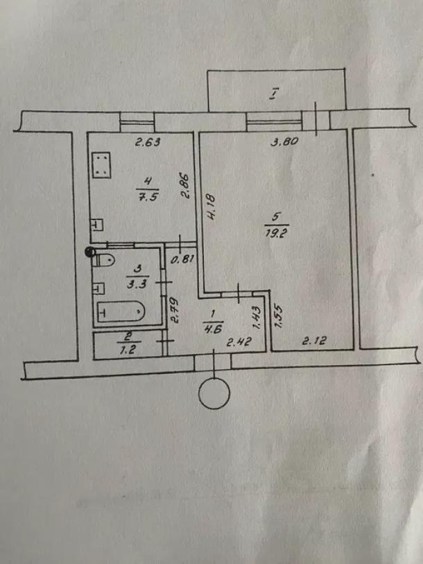 Квартира, 1-кімн., Харьков, Пятихатки, Академика Курчатова проспект
