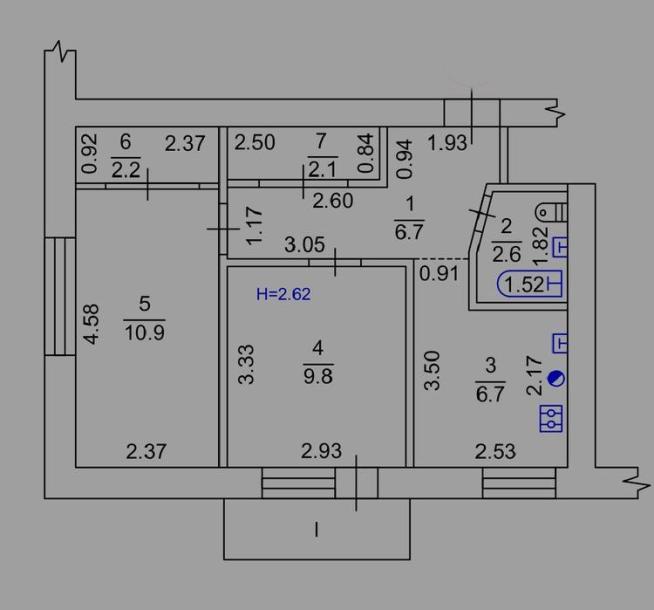 Квартира, 2-кімн., Харьков, Павлово Поле, 23 Августа