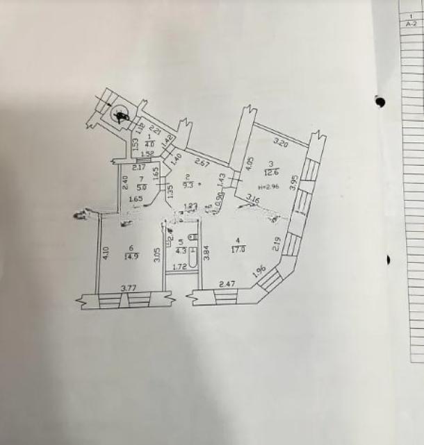 Квартира, 3-кімн., Харьков, Центр, Потебни