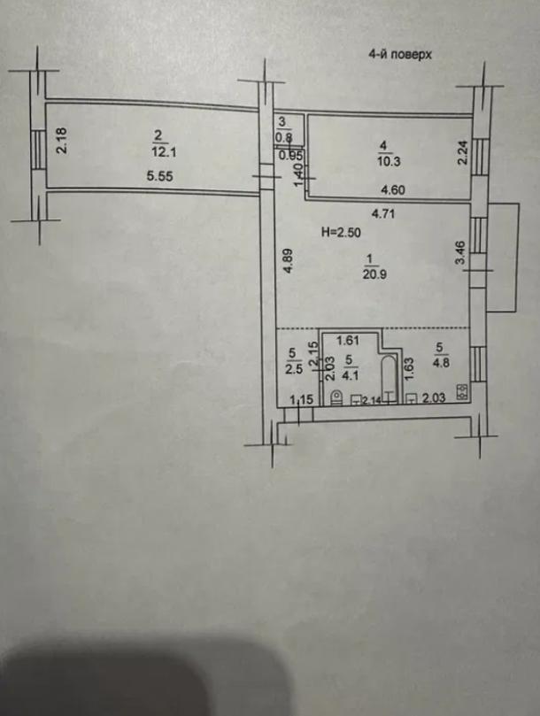 Квартира, 3-кімн., Харьков, Пятихатки, Академика Курчатова проспект