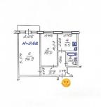 квартира, Харьков, Новые Дома, Байрона пр. (Героев Сталинграда пр.)