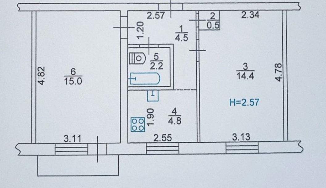 Квартира, 2-кімн., Харьков, Павлово Поле, Александра Олеся (Есенина)