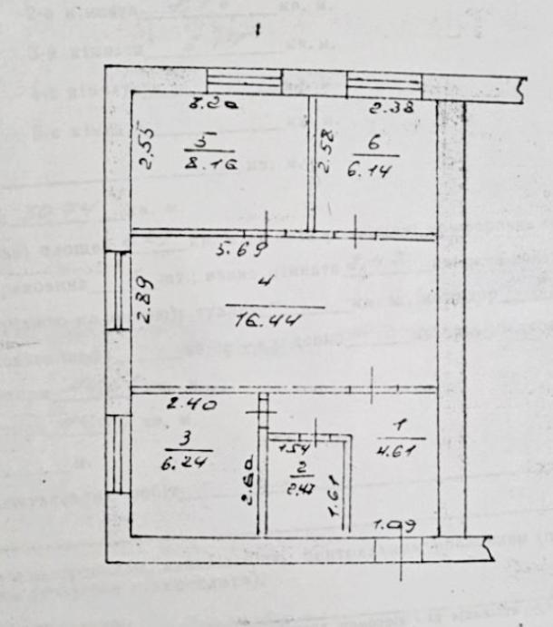 Квартира, 3-кімн., Липковатовка, Харьковский район, Молодежная