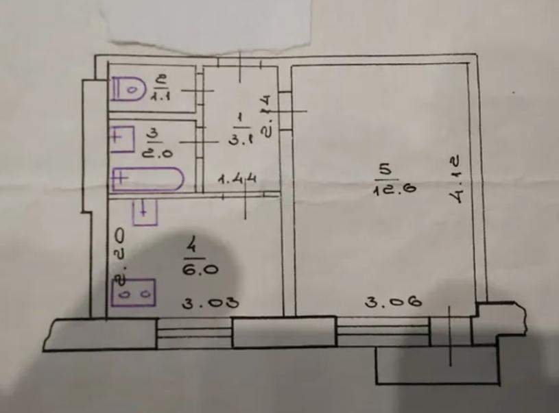 Квартира, 1-кімн., Харьков, 606Ам/р, Валентиновская