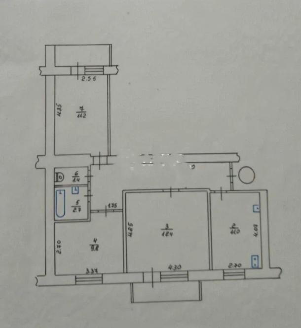 Квартира, 3-кімн., Харьков, Бавария, Петра Свинаренко