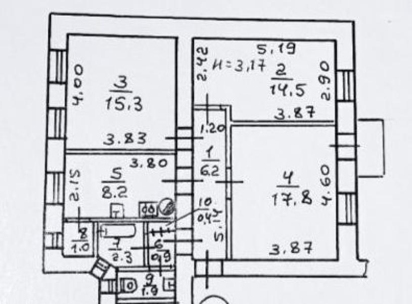 Квартира, 3-кімн., Харьков, Нагорный, Чернышевская