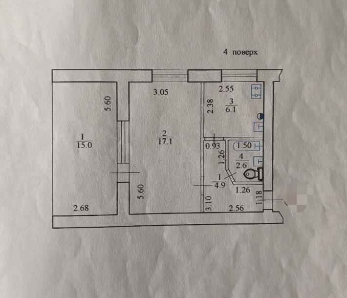 Квартира, 1-кімн., Харьков, Южный Вокзал, Полтавский Шлях