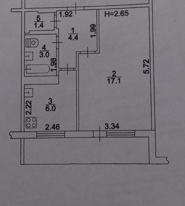 Квартира, 1-кімн., Харьков, Киевская метро, Матюшенко