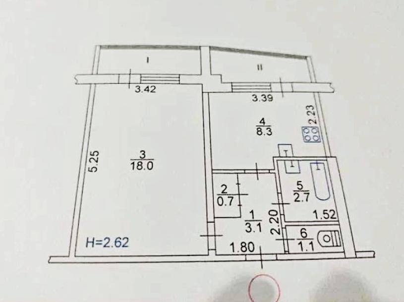 Квартира, 1-кімн., Харьков, 605м/р, Гвардейцев Широнинцев