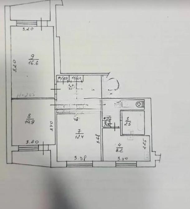 Квартира, 3-кімн., Харьков, Павловка, Клочковская