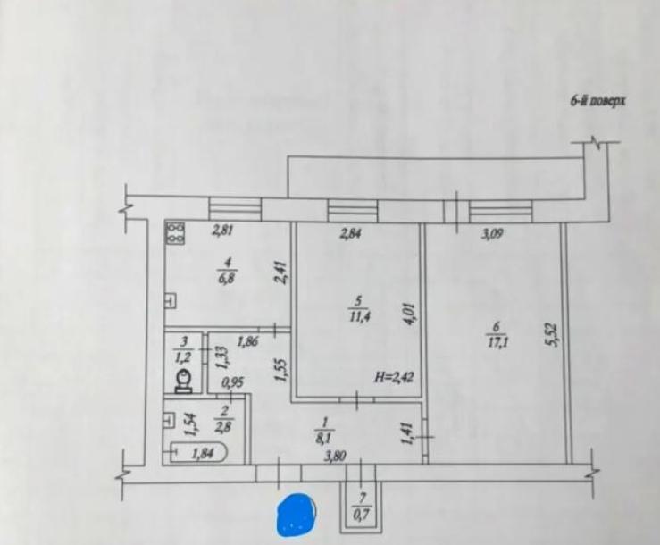 Квартира, 2-кімн., Харьков, Гагарина метро , Аэрокосмический просп. (Гагарина проспект)