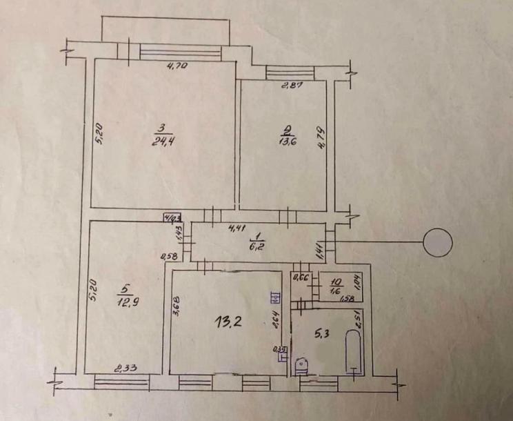 Квартира, 3-кімн., Харьков, Госпром, Независимости пр. (Правды пр.)