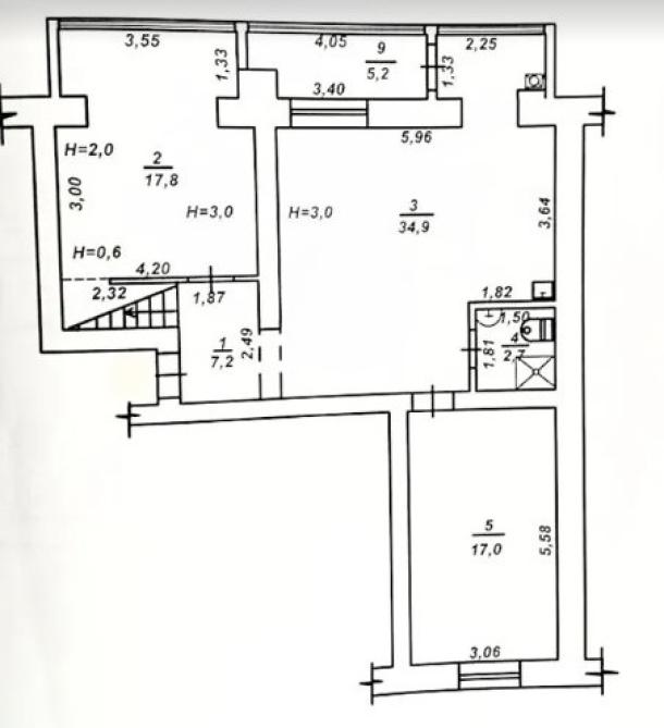 Квартира, 5-кімн., Харьков, Нагорный, Алчевских