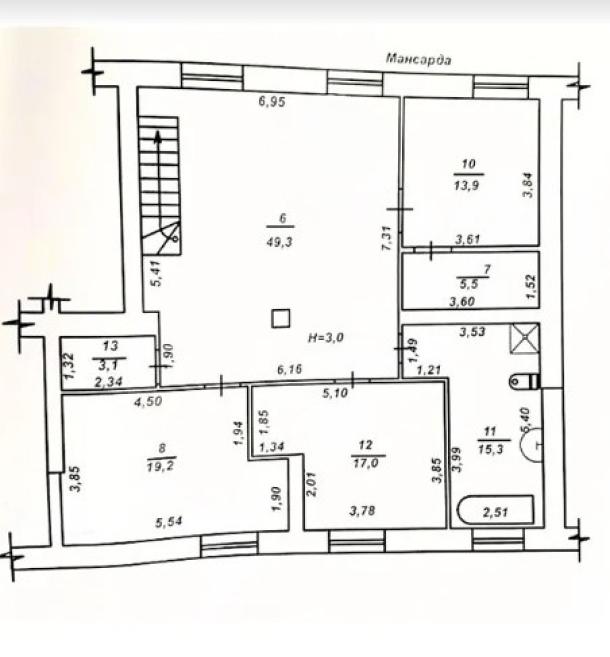 Квартира, 5-кімн., Харьков, Нагорный, Алчевских