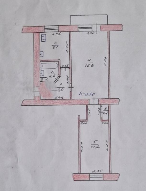 Квартира, 2-кімн., Балаклея, Балаклейский район, Буровиков