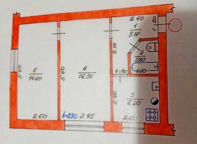 Квартира, 2-кімн., Харьков, Кулиничи, Грищенко