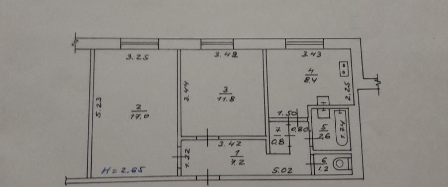Квартира, 2-кімн., Харьков, 531м/р, Непокоренных (Героев Труда)