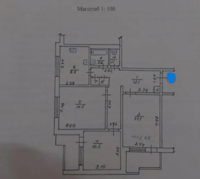 Квартира, 3-кімн., Харьков, Алексеевка, Людвига Свободы пр.