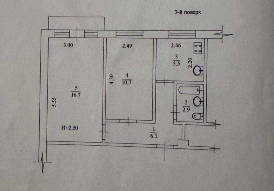 Квартира, 2-кімн., Харьков, Новые Дома, Жасминовый б-р (Слинько Петра)