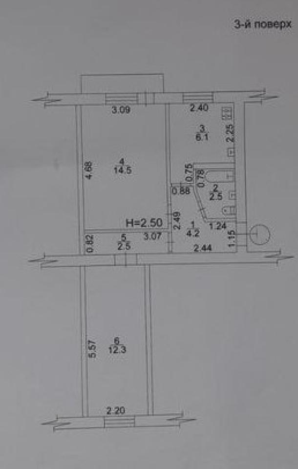 Квартира, 2-кімн., Харьков, Бавария, Катаева