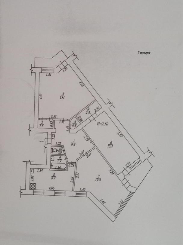 Квартира, 3-кімн., Харьков, Гагарина метро , Аэрокосмический просп. (Гагарина проспект)