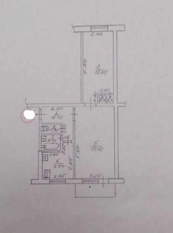 Квартира, 2-кімн., Харьков, 605м/р, Гвардейцев Широнинцев