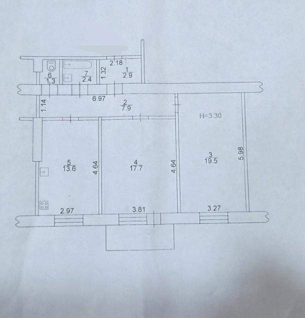 Квартира, 2-кімн., Безлюдовка, Харьковский район, Победы пр.