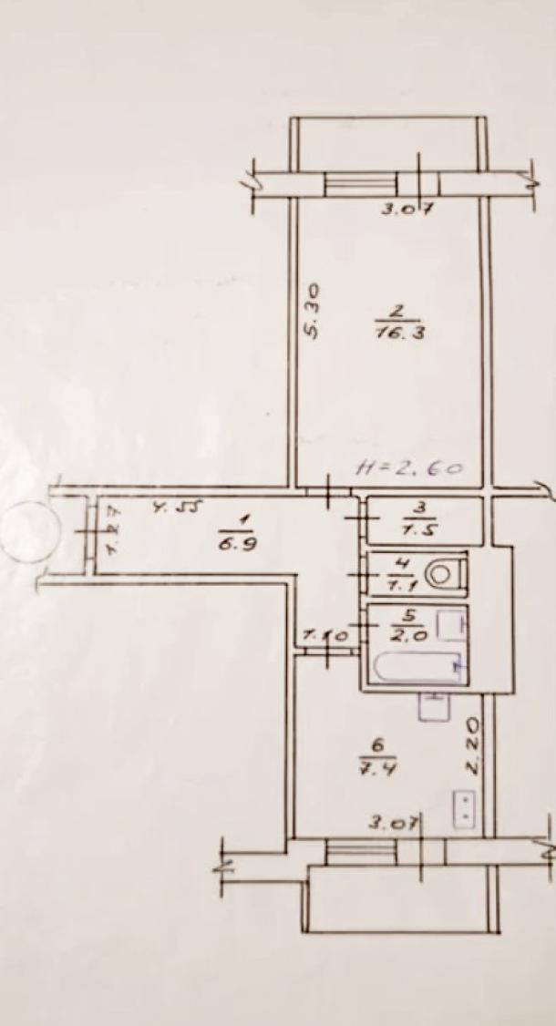 Квартира, 1-кімн., Харьков, 602м/р, Познанская