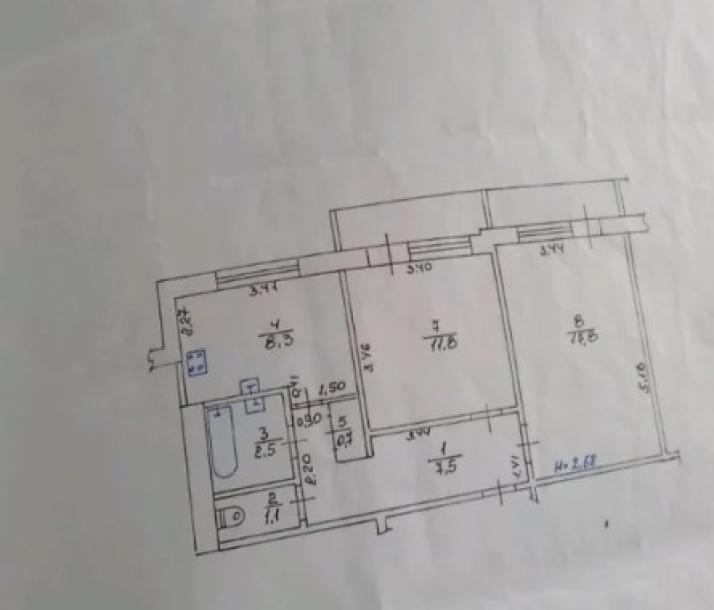 Квартира, 2-кімн., Харьков, 5 Северная Салтовка, Соборности Украины (Дружбы Народов)