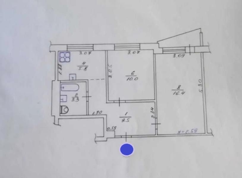 Квартира, 2-кімн., Харьков, Алексеевка, Людвига Свободы пр.