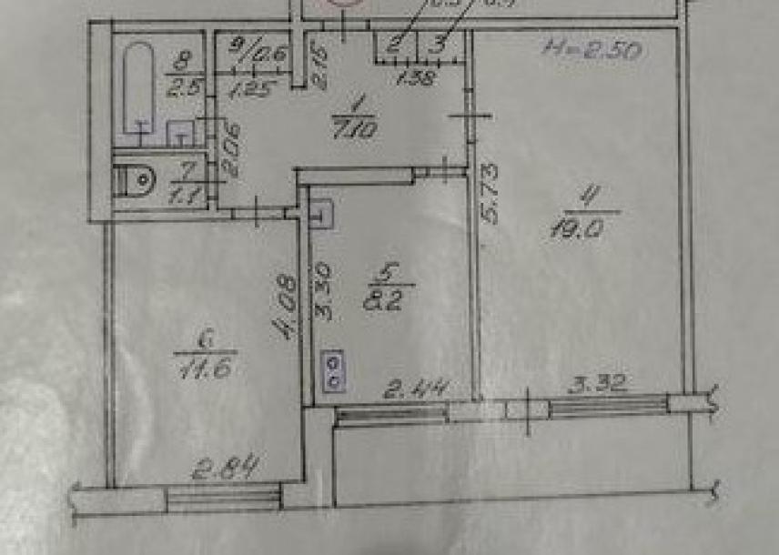 Квартира, 2-кімн., Харьков, 624м/р, Амосова