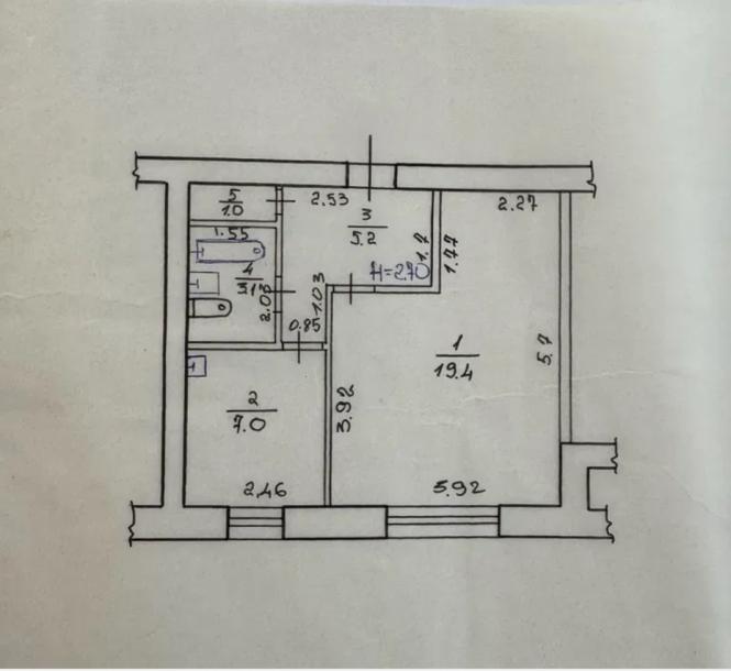 Квартира, 1-кімн., Харьков, Павлово Поле, Деревянко