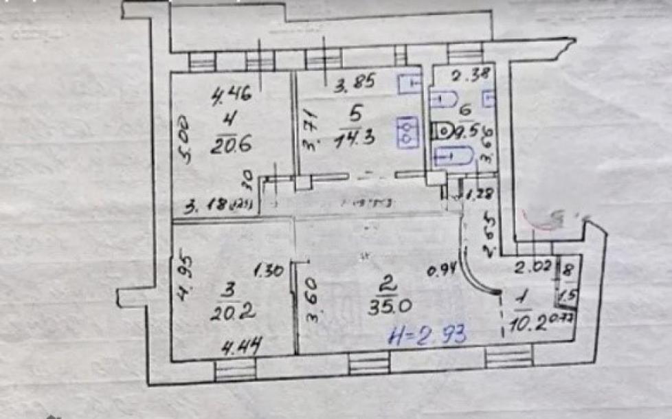 Квартира, 3-кімн., Харьков, Защитников Украины метро, Спартака