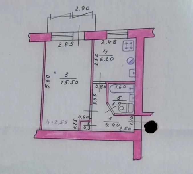 Квартира, 1-кімн., Харьков, Кулиничи, Юбилейная