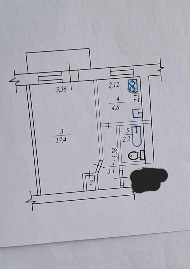Квартира, 1-кімн., Харьков, Залютино, Старопрудная