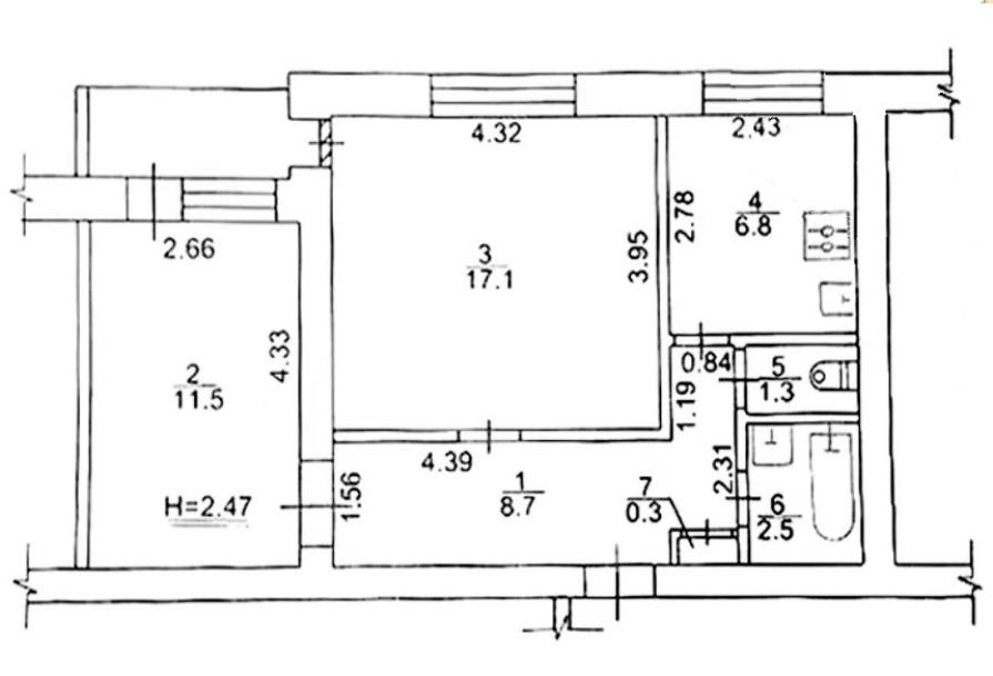 Квартира, 2-кімн., Харьков, ХТЗ, 12-го Апреля