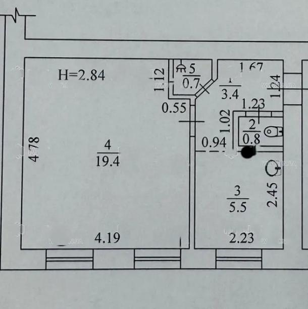 Квартира, 1-кімн., Затишье, Харьковский район, Хотомлянская