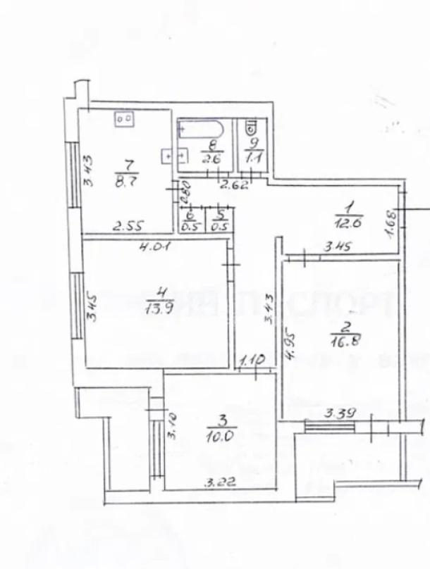 Квартира, 3-кімн., Харьков, 520м/р, Владислава Зубенко (Тимуровцев)