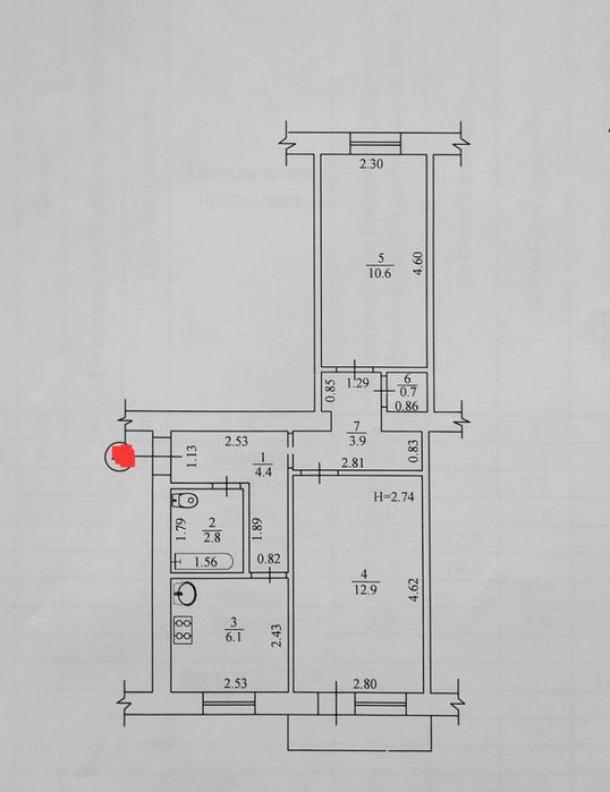 Квартира, 2-кімн., Харьков, ХТЗ, Генерала Момота (3-й Интернационал)