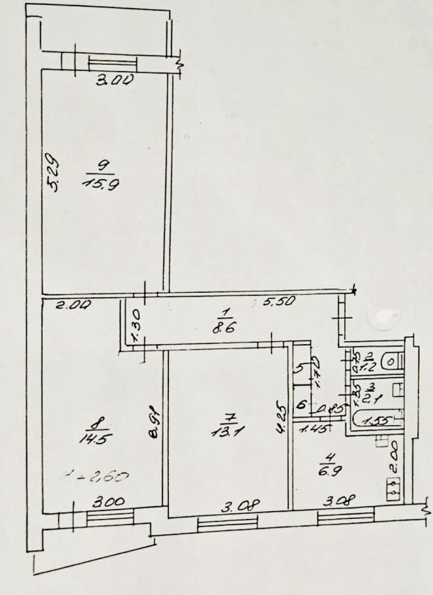 Квартира, 3-кімн., Харьков, Алексеевка, Победы пр.