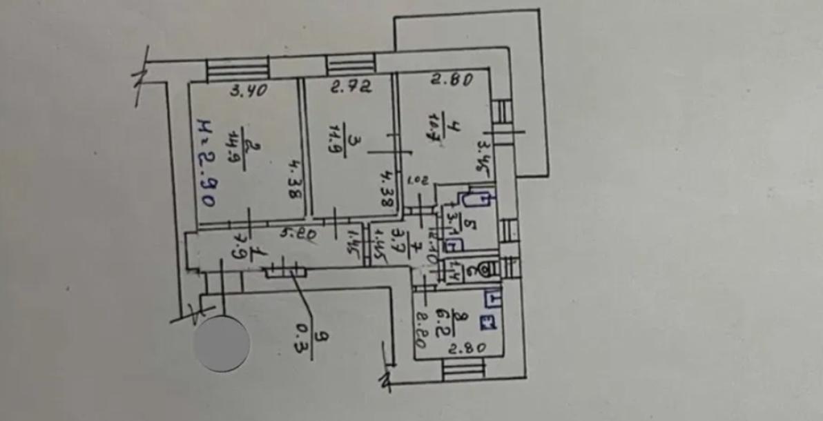 Квартира, 3-кімн., Харьков, Нагорный, Мироносицкая