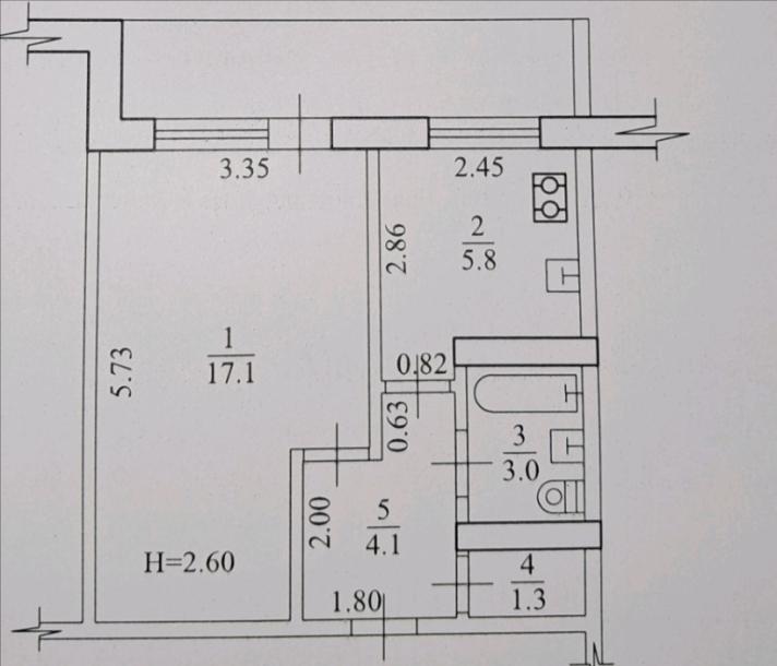 Квартира, 1-кімн., Харьков, Киевская метро, Матюшенко