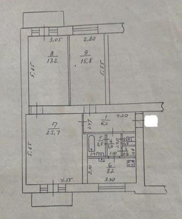 Квартира, 3-кімн., Харьков, Госпром, Независимости пр. (Правды пр.)
