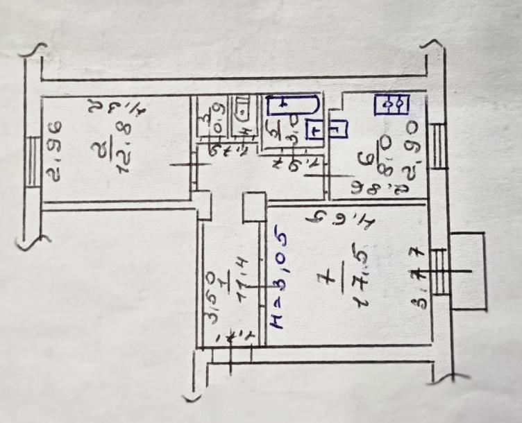 Квартира, 2-кімн., Харьков, Шатиловка, Евгения Енина (Бакулина)