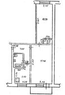 квартира, Харьков, Салтовка, Светлая