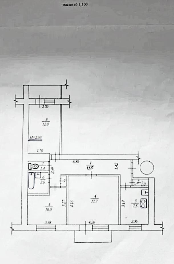 Квартира, 3-кімн., Харьков, Спортивная метро, Братьев Гипиков (Оренбургская)