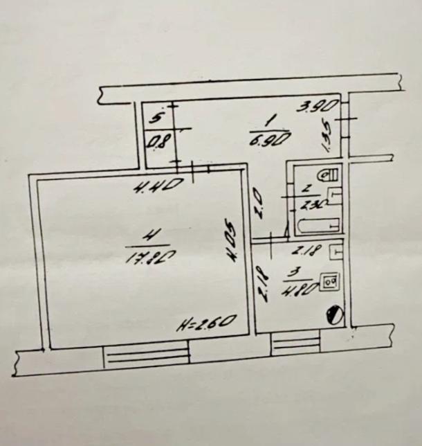 Квартира, 1-кімн., Покотиловка, Харьковский район, Независимости (Луначарского,70 Лет Октября, Буденого)