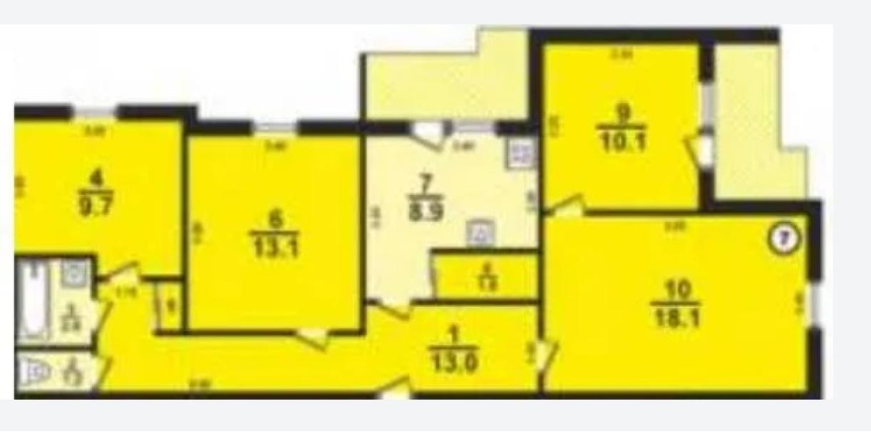 Квартира, 4-кімн., Харьков, 3 Северная Салтовка, Натальи Ужвий