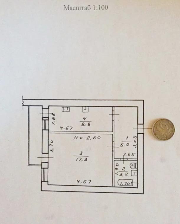 Квартира, 1-кімн., Харьков, Москалевка, Москалевская (Октябрьской Революции)