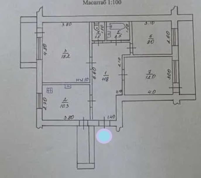 Квартира, 3-кімн., Харьков, Горизонт, Героев Харькова пр-т